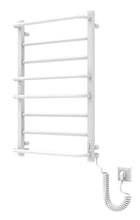 Завантажте зображення в засіб перегляду галереї, Електрична рушникосушарка Каскад Люкс 8 Біла
 фото 5