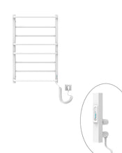 Завантажте зображення в засіб перегляду галереї, Електрична рушникосушарка Каскад Люкс 8 Біла
 фото 3