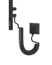 Завантажте зображення в засіб перегляду галереї, Електрична рушникосушарка Флюгер 4 Чорна
 фото 4