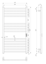 Завантажте зображення в засіб перегляду галереї, Рушникосушарка електрична Сицилія 14 Голд
фото 8
