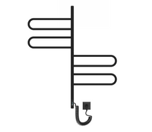 Завантажте зображення в засіб перегляду галереї, Електрична рушникосушарка Флюгер 4 Чорна
 фото 6