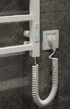 Завантажте зображення в засіб перегляду галереї, Деталі рушникосушарки Elna Атрія: регулятор температури та таймер
 фото 6