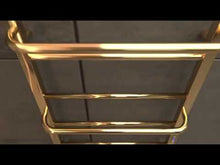 Завантажте та відтворіть відео в засобі перегляду галереї, Рушникосушарка електрична Анастасія 8 Голд
 фото 9