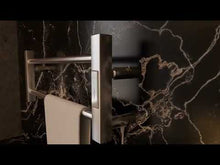 Завантажте та відтворіть відео в засобі перегляду галереї, Рушникосушарка кухонна Ладер Люкс 2 Хром
 фото 8